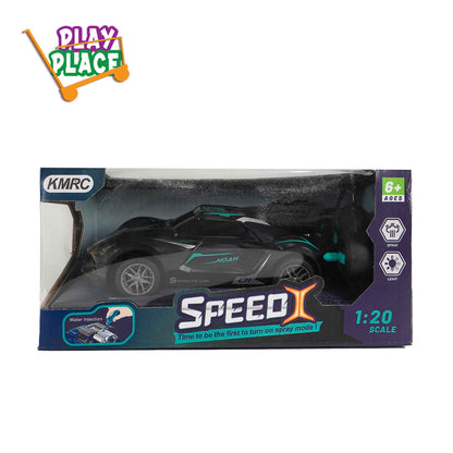 SpeedX NOAH - Stunt Spray RC Toy Car with Lights
