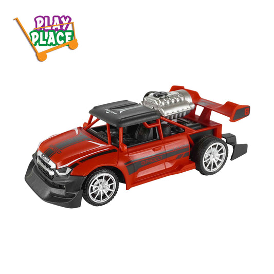 SpeedX Speed Racer - Stunt Spray RC Toy Car with Lights