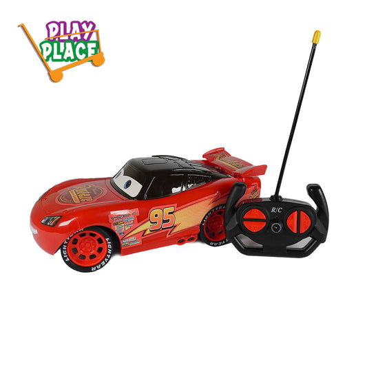 Cars 3D Mc Queen Rusteeze Remote Control Car Toy