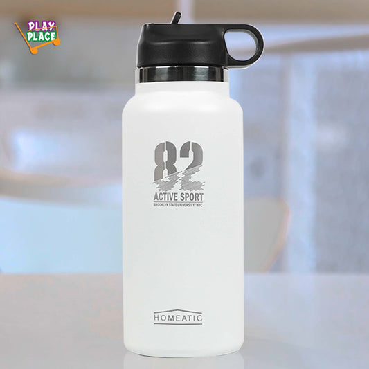 Homeatic 82 Active sport Insulated flask - White