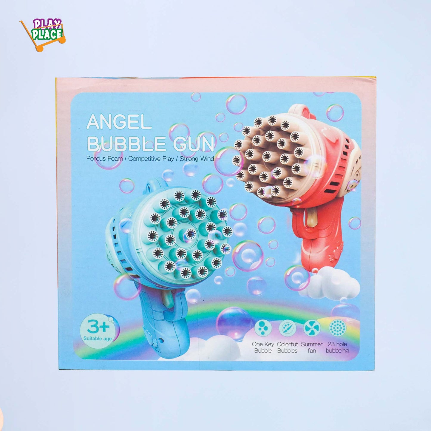 Angel Bubble Gun - 23 Shooting Nozzles
