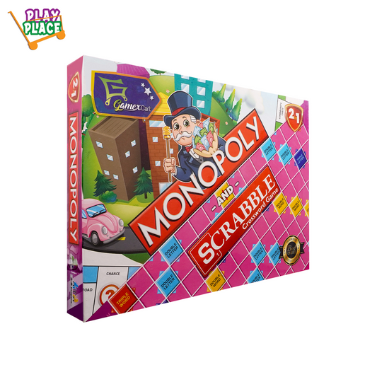Monopoly and Scrabble – 2 In 1