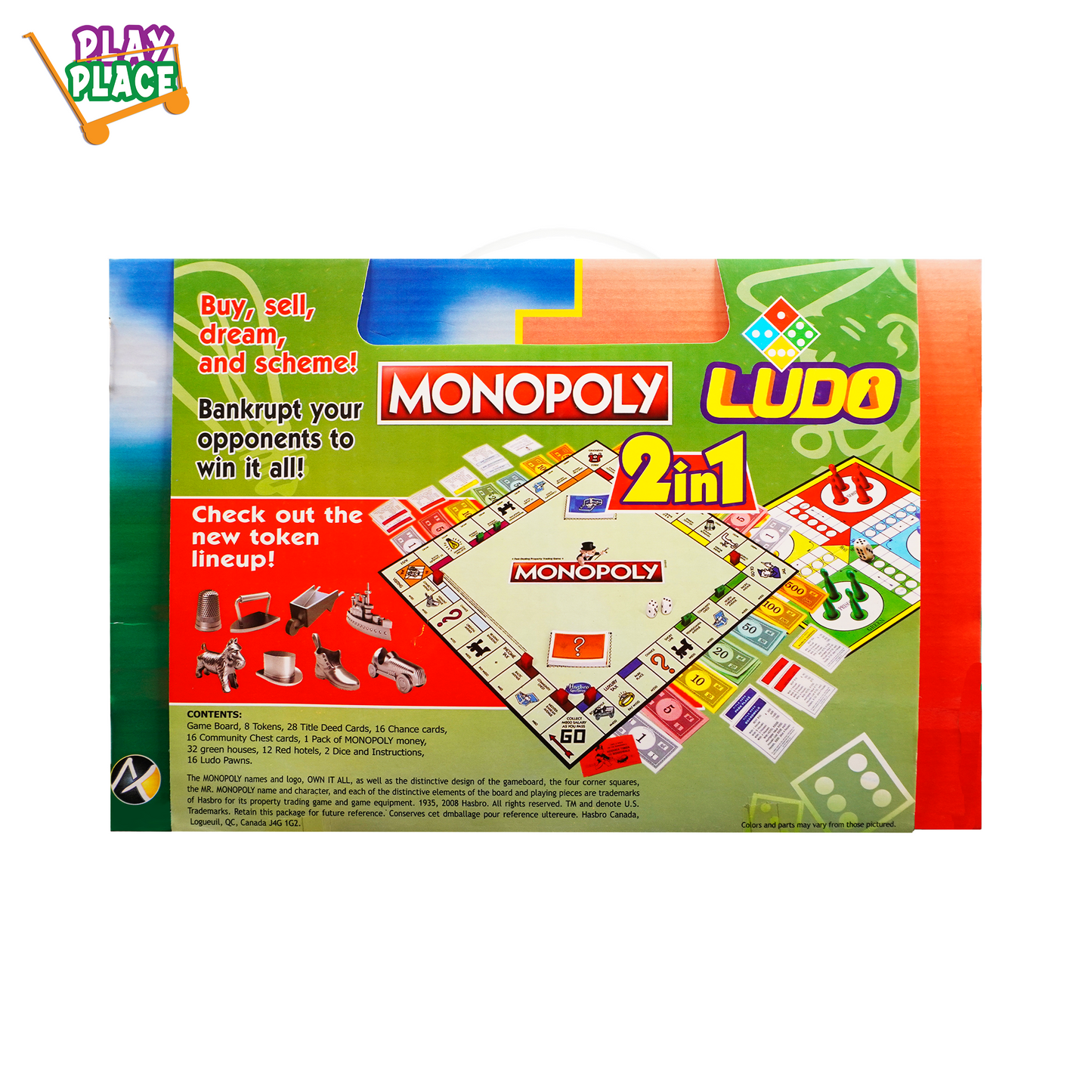 Monopoly + Ludo