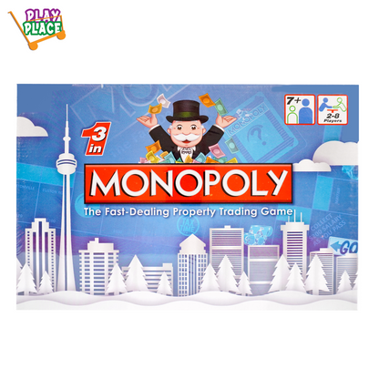 Monopoly 3 in 1