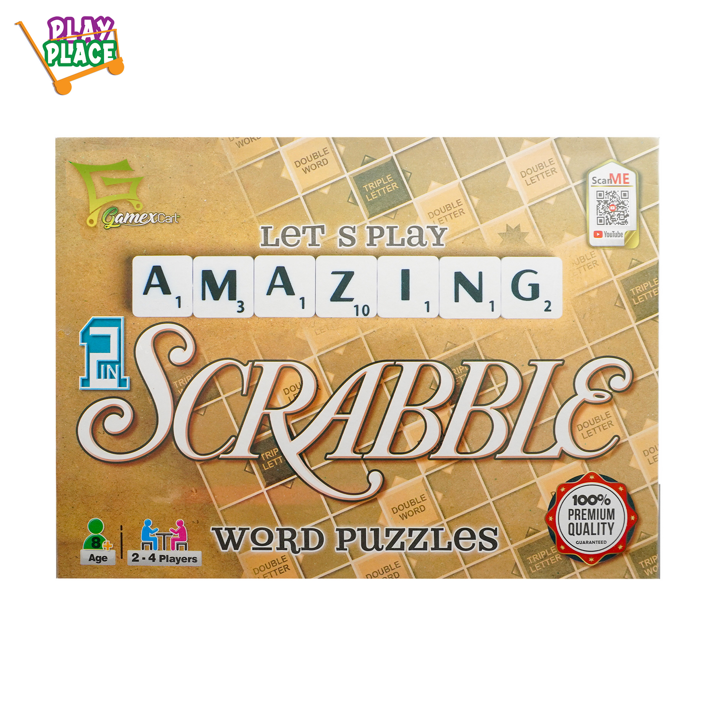 Scrabble + 9 Men’s Morris – 2 in 1